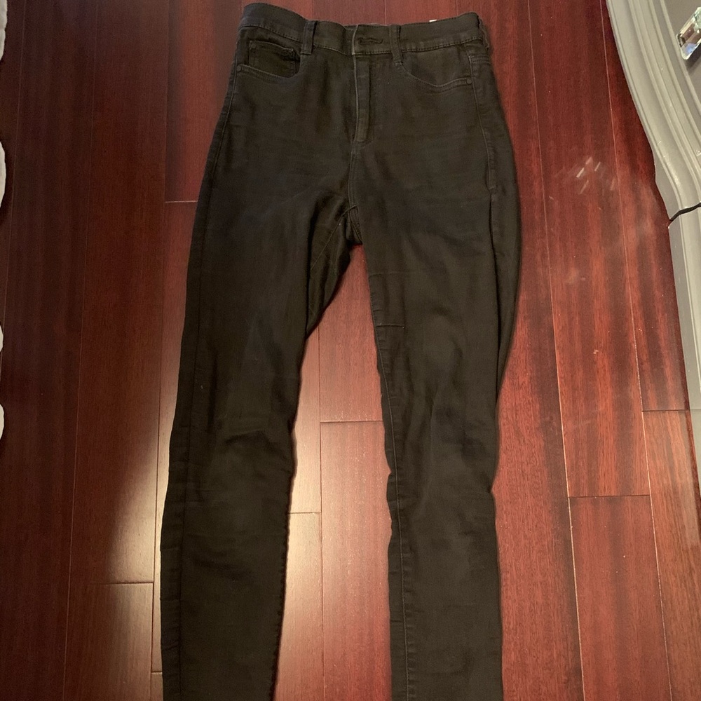 High Rise skinny jeans